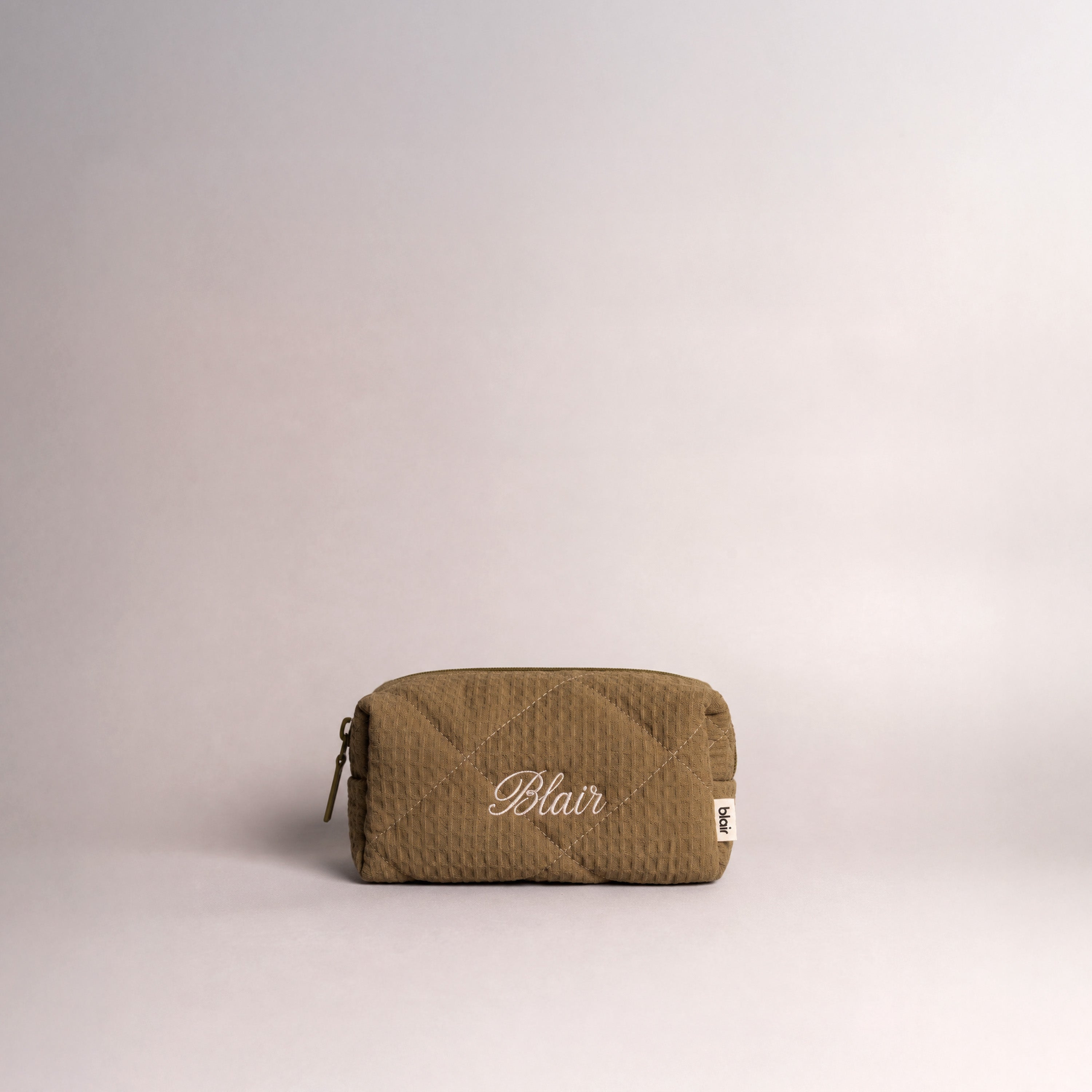 Small Toiletry Bag - Olive
